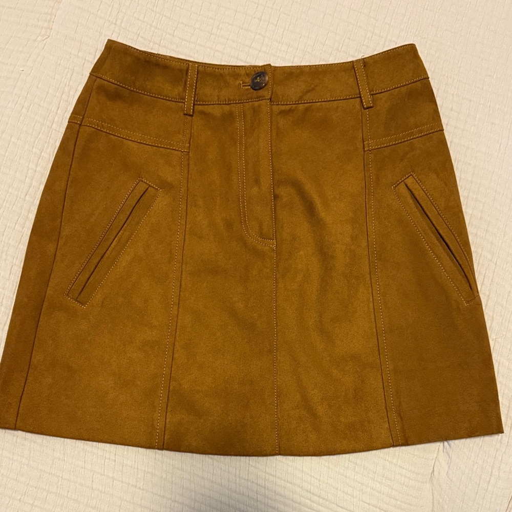 Sisley Tan Mini Skirt
